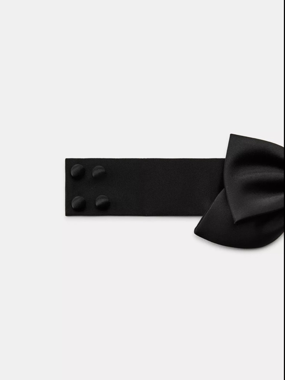 ZARA SATIN BOW TIE - Picture 3 of 4